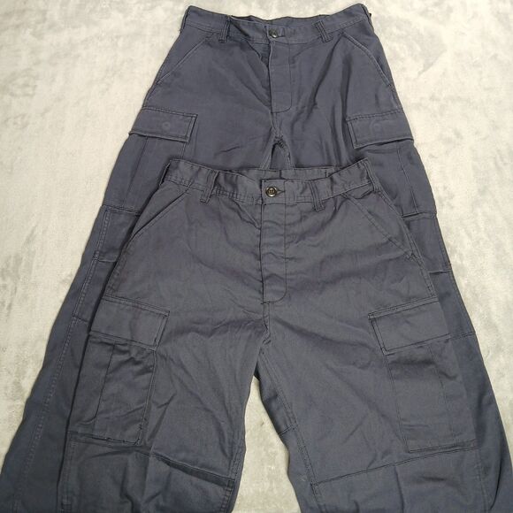 Rothco BDU Cargo Pants Men Small Blue Tactical Utility Police Button Fly Lot (2) - Picture 3 of 10
